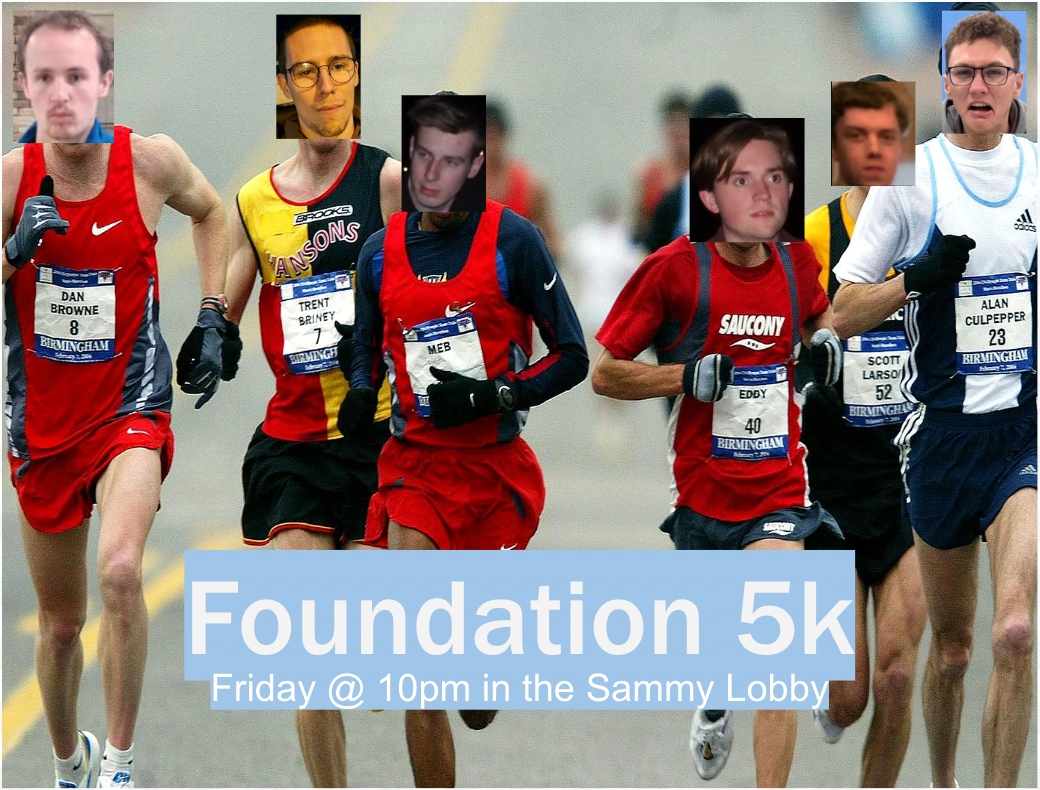 2024 Foundation 5K Event Poster