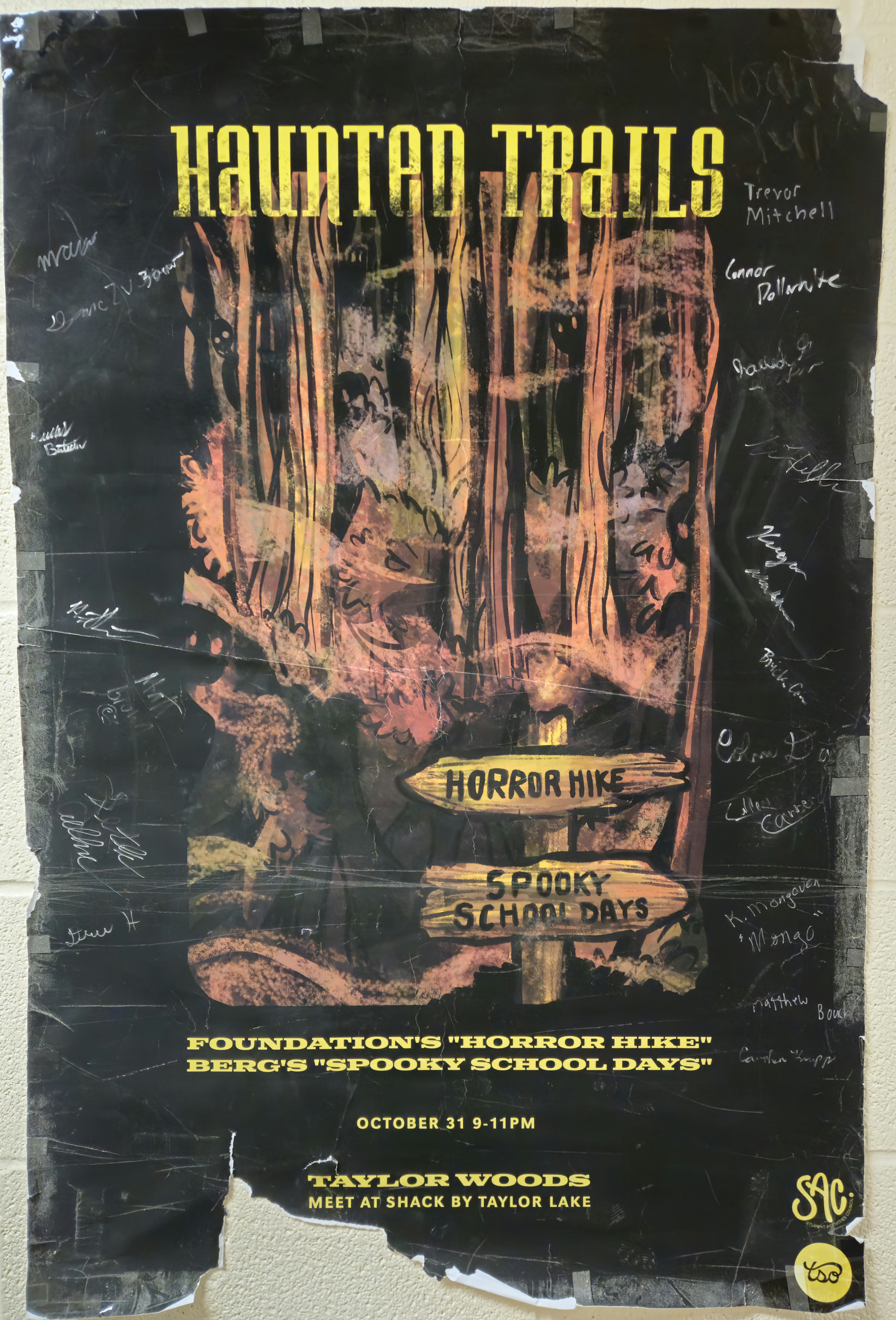 2020 Haunted House Event Poster