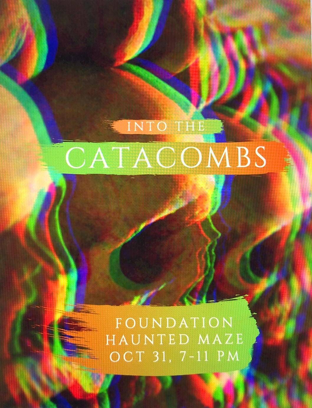 2021 Haunted House Event Poster