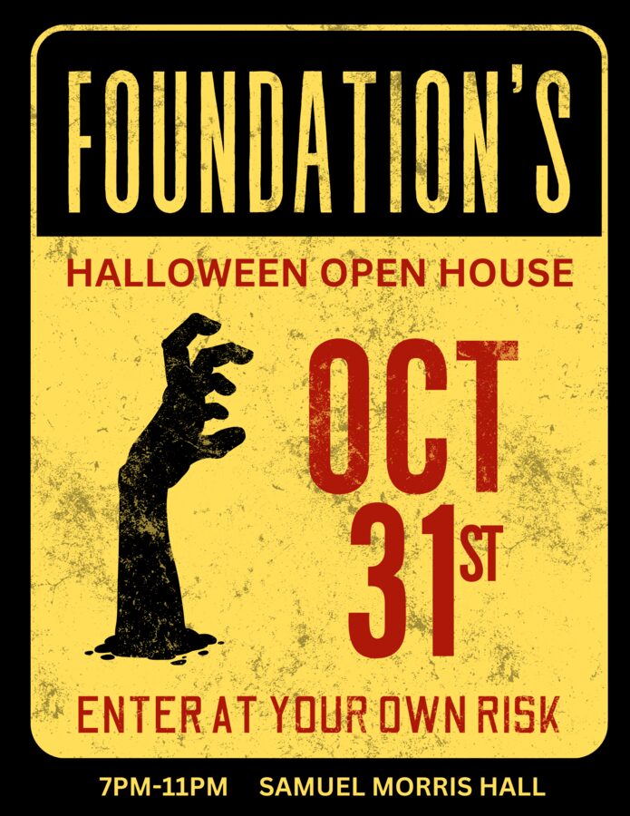 2023 Haunted House Event Poster