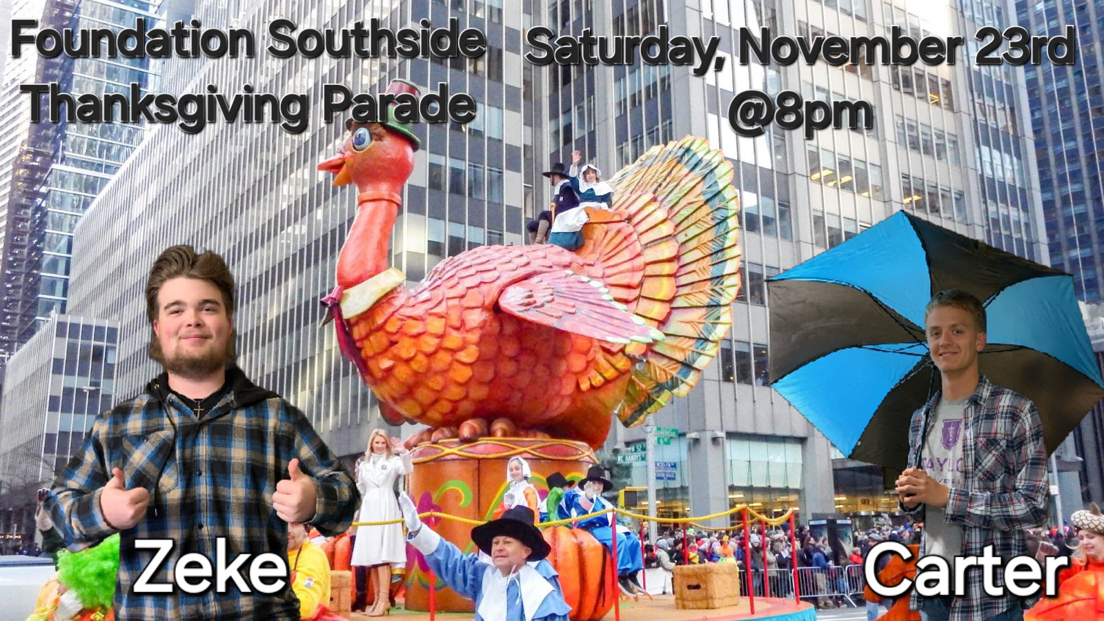 2024 Thanksgiving Parade Event Poster